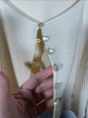 Pilcro Anthropologie Womens Button Down Top Blouse Cream Small thumbnail 3