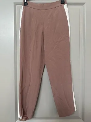 Babaton Tuxedo Stripe Tan Pants thumbnail 1
