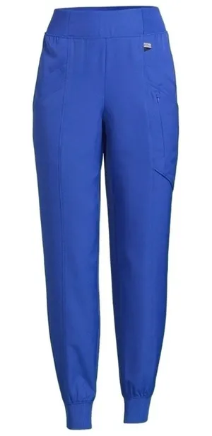 Cuddl Duds Womens Joggers Size XS Metro Blue Scrub Anti-Bacterial Healthcare thumbnail 1