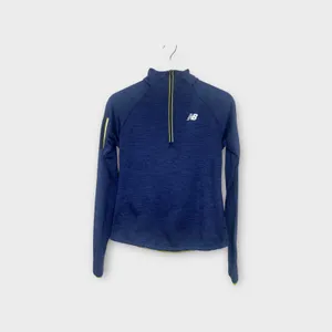 Womens New Balance 3/4 Zip up Running Pullover Activewear Workout Gym-wear S thumbnail 2