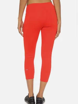 Splits59 Red Nova Performance Low Rise Capri Leggings Size Extra Small‎ thumbnail 2