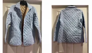 Eddie Bauer Down long sleeve jacket is a size Small. thumbnail 7