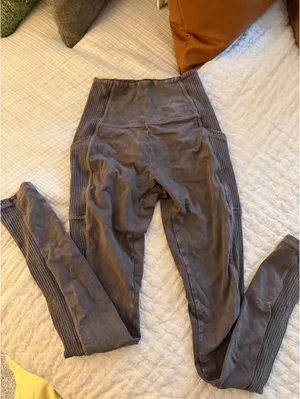 Offline by Aerie Brown soft leggings  thumbnail 2