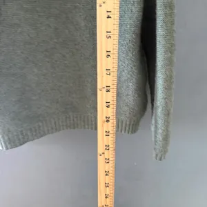 Korye‎ Womens Olive Green Hooded V-Neck Knit Sweater Casual Outdoors Small thumbnail 6