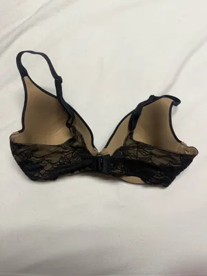 Black Lace Bra 36C Size 36 C thumbnail 2