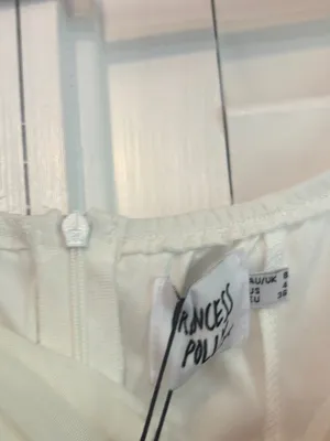 Princess Polly White‎ Mesh Bodysuit Size 4 thumbnail 8