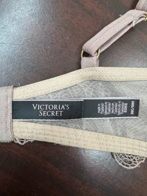 Victoria’s Secret Nude Colored with Lace Push Up Bra Size 36C thumbnail 6