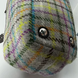 Coach Penelope Tattersall Colorful Plaid Wool Shoulder Bag Purse thumbnail 10