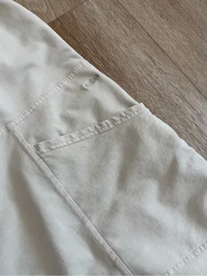 Prana Mindful Movement Jumpsuit Organic Cotton Blend Almond Size Large thumbnail 6