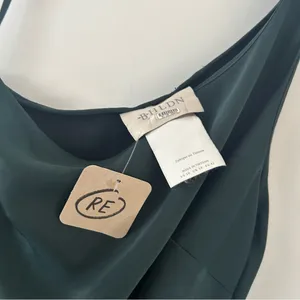 Anthropologie BHLDN Audrie Satin One Shoulder Midi Dress Size 10 NWT thumbnail 6