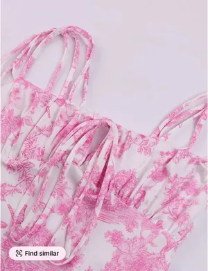 Women’s Pink Maxi Dress thumbnail 3