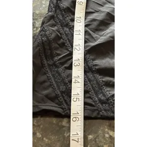 Vintage Y2k Camisole Top Satin Lace Trim Sz L 90s Spaghetti Strap Goth Sexy READ thumbnail 8