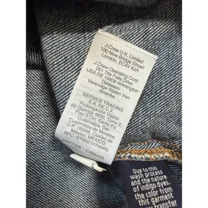 Madewell Denim Pinafore Dress Womens XS Blue Excellent Overall Mini Dress thumbnail 5