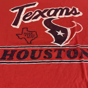 Houston Texans ‘47 Brand Racer red relaxed oversized Nfl sportswear size Large thumbnail 8