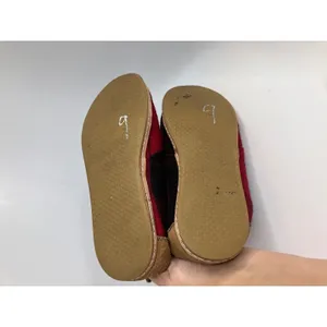 TOMS Chukka Boots Womens 10 Red Black Buffalo Plaid Good Wool Suede Lace Up thumbnail 7