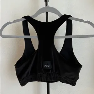 Alo Black Velvet Sports Bra thumbnail 2