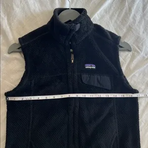 Patagonia Women's Fleece Vest Re Tool Black Size Small Polartec thumbnail 7