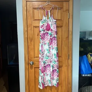 Candies Floral Maxi Dress Women's Medium thumbnail 5
