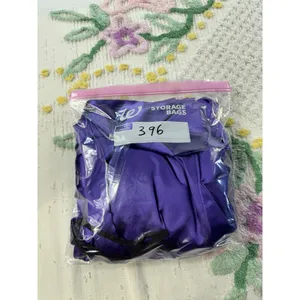 Rory vtg USA Purple Satin Bubble Hem Cocktail Dress Sweetheart‎ Back Bow Mini 6 thumbnail 11