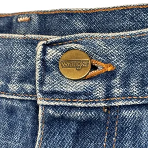 Vintage Wrangler Blue Jeans Straight Leg Size 16 Misses thumbnail 6