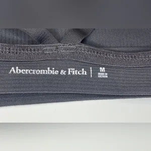 Abercrombie‎ & Fitch Women's Charcoal Bralette Size M thumbnail 4