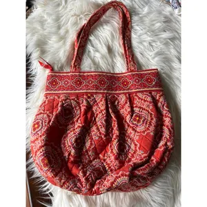 Vera Bradley Quilted Floral Tote Bag thumbnail 11