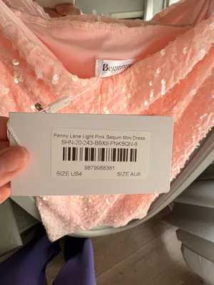 Beginning Boutique Short Sequin dress thumbnail 4