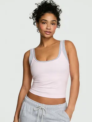 PINK Victoria's Secret Pink Tank Top thumbnail 1