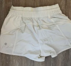 White Lululemon Shorts High-Rise 2.5" thumbnail 2