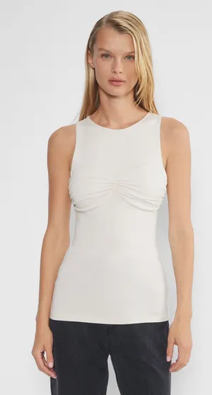 Aritzia Contour Shono Top | Light Birch thumbnail 1
