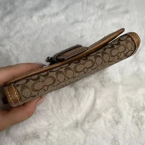 y2k Coach Vintage Brown Soho Buckle Wallet thumbnail 4
