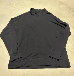 Cos Black Mock Neck Sweater sweatshirt large thumbnail 1