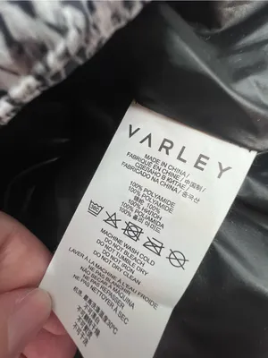 Varley‎ Highland Puffer Jacket snakeskin sz XS thumbnail 10