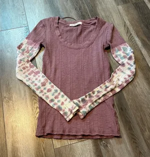 Free People We The Free Big Sur Tee in Misty Mountain Pink thumbnail 1