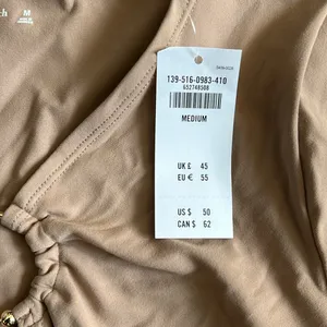 Abercrombie & fitch soft A&F collection long sleeve thong bodysuit thumbnail 5