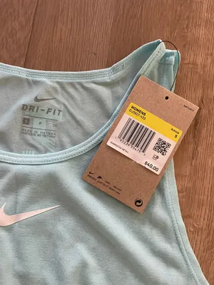 Nike Tank Top Dri-Fit baby blue size S NWT thumbnail 3