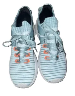 Merrell Embark Lace Size 9 Harbor Grey Teal Orange Sneaker J067274 thumbnail 1
