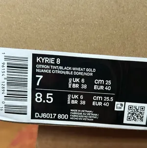 Nike Kyrie 8 Citron Tink Black Wheat Golf thumbnail 18