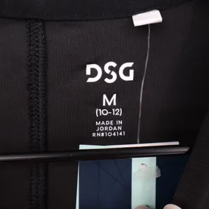 DSG Girls Movement Tee Pure Black Short Sleeve Athletic Shirt Size M 10-12 NEW thumbnail 3