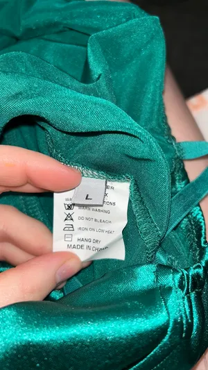 Corset bodysuit Green Size L thumbnail 3