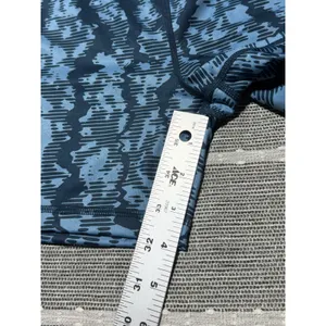 Nike Pro Dri-FIT‎ Women Large Blue Abstract Graphic Compression Athletic Shorts thumbnail 3