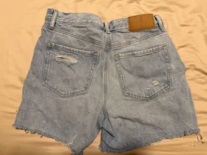 PacSun Shorts High-Rise Jean Distressed relaxed fit thumbnail 4