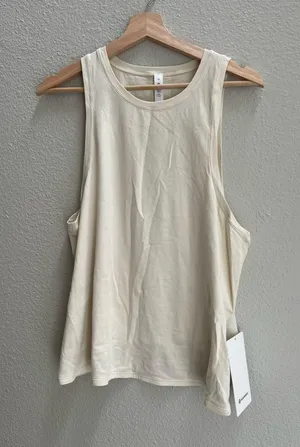 NWT Lululemon Soft Yellow Tank  thumbnail 1