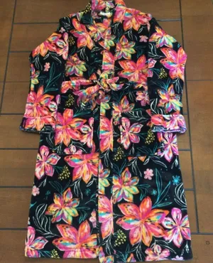 Anthropologie Etta Vee Berkshire floral robe medium thumbnail 1