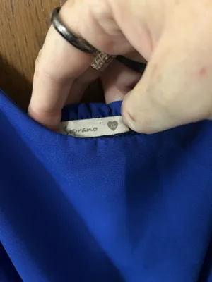 Soprano XL blue midi dress thumbnail 2