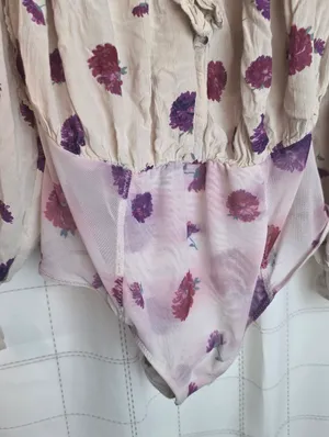 Free People Poppy Printed Bodysuit thumbnail 13