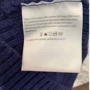 Lululemon Texture Play‎ Crew Sweater Cadet Blue xs/s thumbnail 9