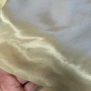 Vintage Jessica McClintock Gunne Sax Gold Satin Halter Maxi Dress Embroidered thumbnail 7