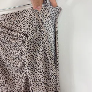 Abercrombie & Fitch Animal Print Twist‎ Waist Midi Skirt Size XLP thumbnail 4