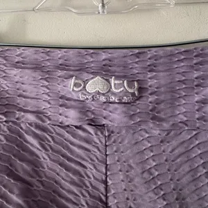 Booty By Brabants Original Texture‎ Leggings Lavender Purple thumbnail 4